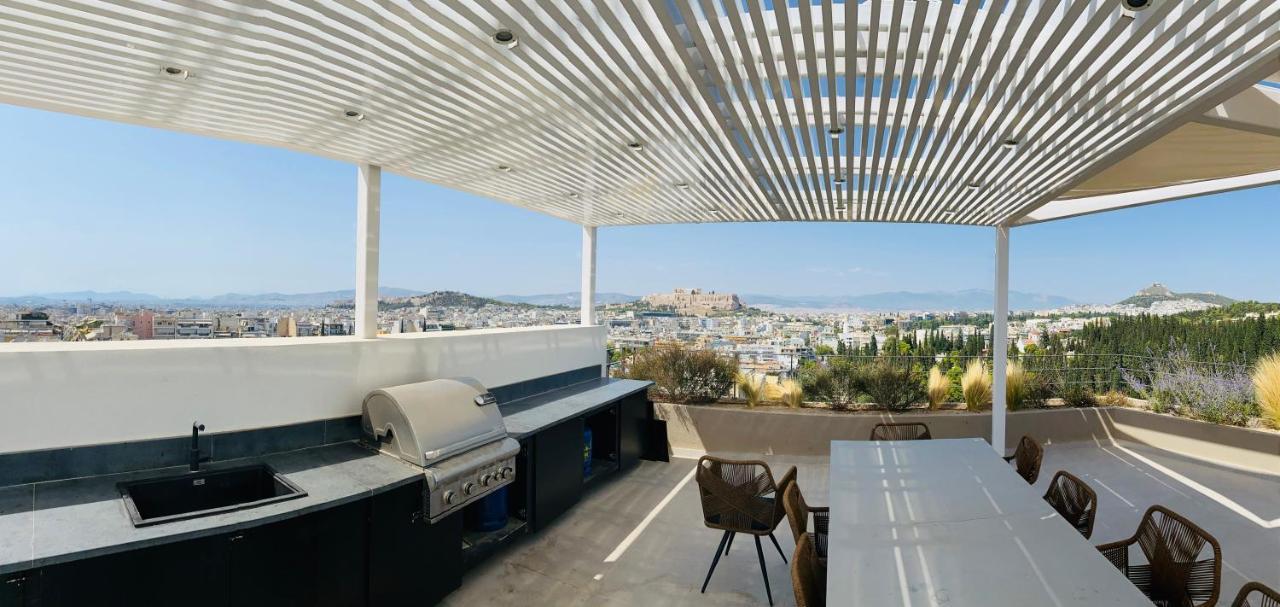 Acropolis Residence #Rooftop#360-Degree City Views #Unoblu Ateny Zewnętrze zdjęcie