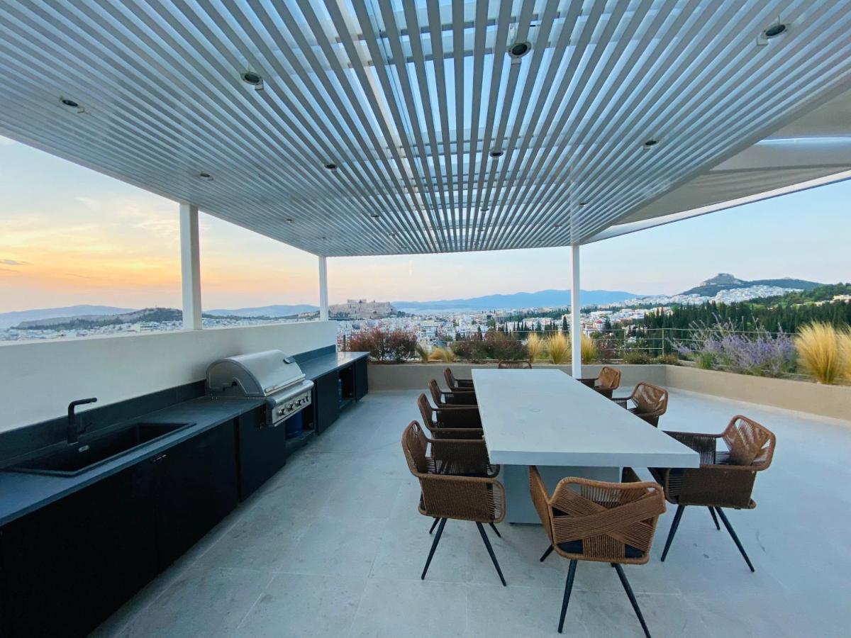 Acropolis Residence #Rooftop#360-Degree City Views #Unoblu Ateny Zewnętrze zdjęcie